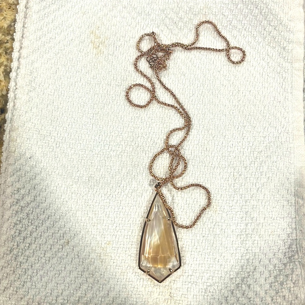 Long Kendra Scott necklace